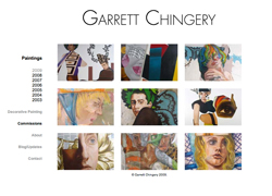 Garrett Chingery Website